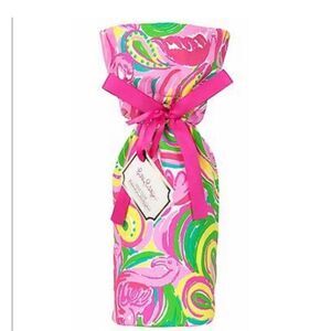 Lilly Pulitzer All Nighter Wine Tote Bag new with tags!